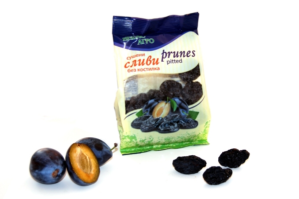 Dried plums, pitted, rehydrated